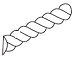 Rope Molding 5/8Wx1/4Tx96L Golden Shaker