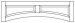 Raised Pnl Valance 10Wx30L Walnut Merlot