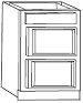 Vanity 12Wx21Dx34-1/2H Onyx Accent Cabinets