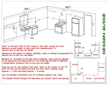 Kitchen Layout Instruction Sheet