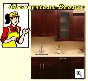 Cherrystone Bronze Cabinets