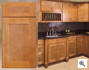 Cinnamon Shaker Kitchen