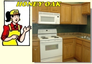 Honey Oak Cabinets