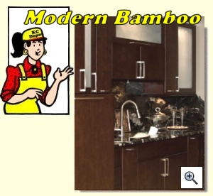 Modern Bamboo Cabinets