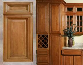 Tuscan Sunset kitchen cabinets