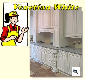 Venetian White Cabinets