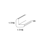 OCM8 - High Gloss White - Outside Corner Moulding