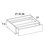VKD27 - Venetian Blanc - Altamax Vanity Knee Drawer