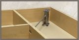 EZ-Susan (Single Rear leveler for corner cabinets)