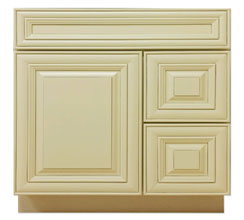 Glazed Pearl Bath Vanities