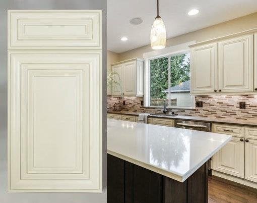 Antique White Kitchen Cabinets Ready