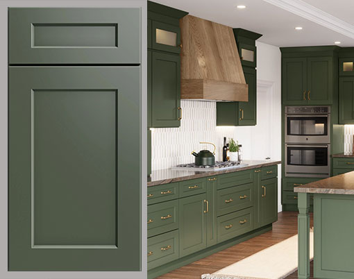 Image: Ivy Shaker Kitchen Cabinets Ready to Assemble Kitchen Cabinets