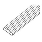 PCVFF3 - Espresso Shaker - Fluted Filler 3"W x 3/4”H x 96"D