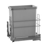 WB12 - 12" Base Single Trashcan Pullout