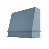 Image: WIL-1V3036 - Soft Powder Blue - Concord Angled Wood Range Hood with Classic Apron Moulding 30"W x 36