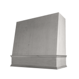 Image: WIL-1V3036 - Timeless Mist - Concord Angled Wood Range Hood  with Classic Apron Moulding 30"W x 36"H