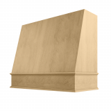 Image: WIL-1V3036 - Honey Shaker - Concord Angled Wood Range Hood  with Classic Apron Moulding 30"W x 36"H