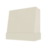 Image: WIL-4V3036 - Heirloom Antique - Concord Angled Wood Range Hood with Matching Apron - 30"W x 36"H