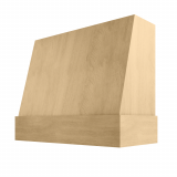 Image: WIL-4V3036 - Honey Shaker - Concord Angled Wood Range Hood with Matching Apron - 30"W x 36"H