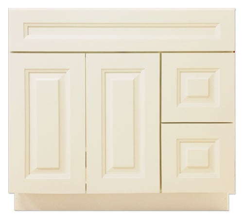 Alabaster Cream Bathroom Vanities