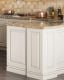B36 - Alabaster Cream - Base Cabinet - 36"W x 34-1/2"H x 24"D -2D-2DR-1S