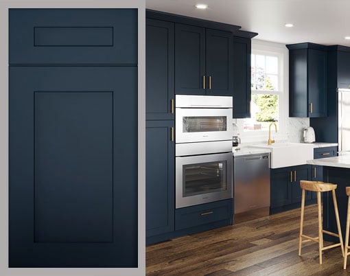 Blue Kitchen Cabinets