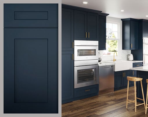 Deep Blue Shaker Cabinets  Shop online at Wholesale Cabinets