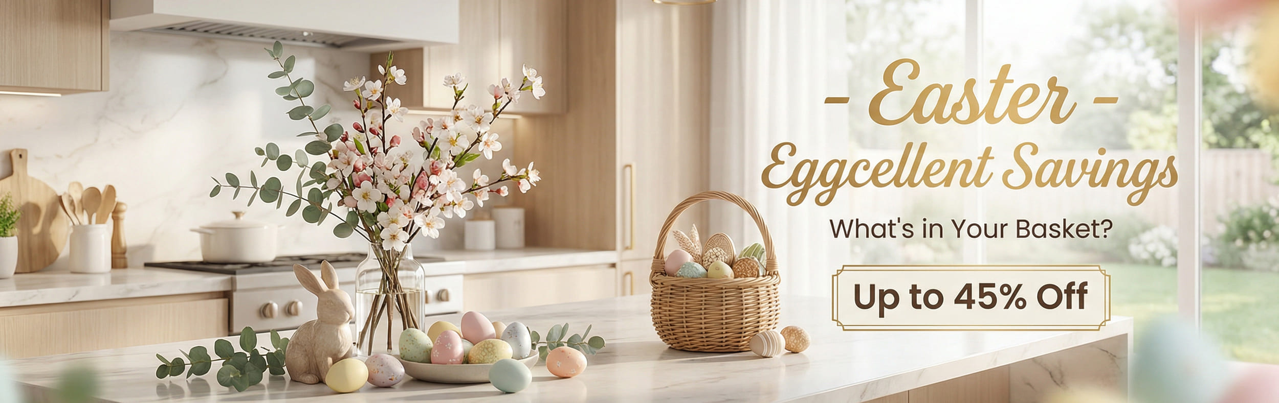Easter - Eggcellent Savings logo