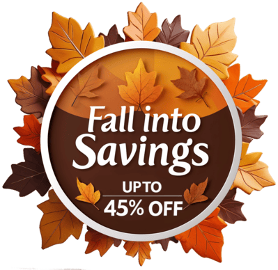 Fall Into Savings logo
