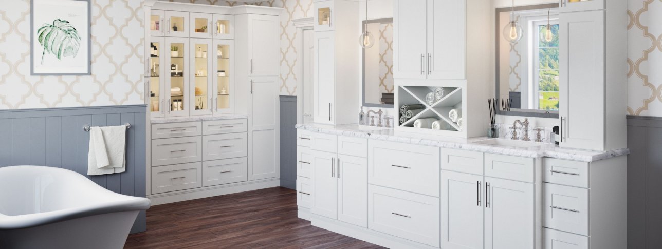 Flat Panel Bathroom Vanities