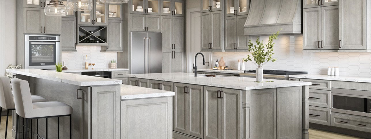 Moonlit Mist Kitchen Cabinets