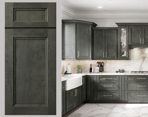 Sicilian Slate Kitchen Cabinets Ready to Assemble Kitchen Cabinets