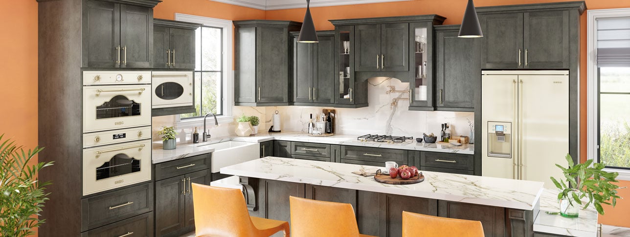 Sicilian Slate Kitchen Cabinets