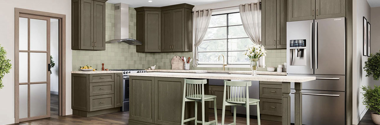 Soft Ember Kitchen Cabinets