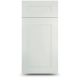 Reversible Base Open Shelf 9Wx34 1/2Hx24D Verona White