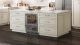 Reversible Base Open Shelf 9Wx34 1/2Hx24D Verona White