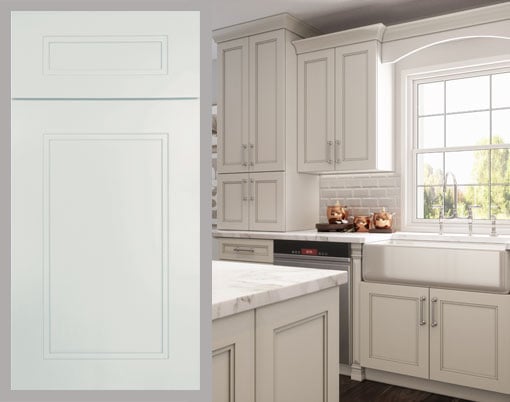 Verona White Ready to Assemble Kitchen Cabinets