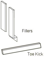 Toe Kick & Fillers