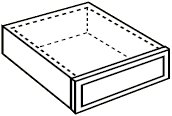 Single Desk Drawer