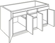 4 Door Vanities