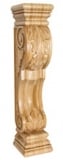 CORBF - Cinnamon Spice - Corbel - 8-1/2"W x 34-1/2"H x 8"D