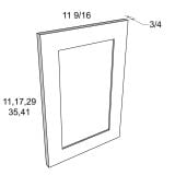 WDEP1212 - Stellar White - Wall Decorative End Panel - 11-1/2"W x 11"H x 3/4"D