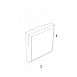BLOCK - Espresso Shaker - Block 3Wx4H