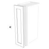 Wall Decor Panel for 12Wx42H Espresso Shaker