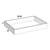 RS33- Rollout Tray for 33 Wide Base