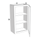 Wall 21Wx36H Verona White
