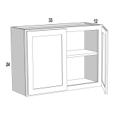 Wall Bridge 33Wx24H Espresso Shaker