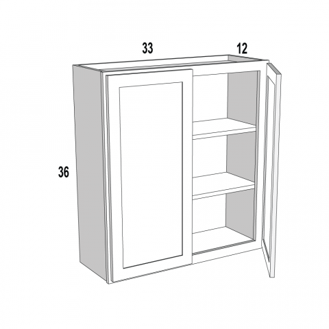 W3342 - Antique Shaker - Wall Cabinet