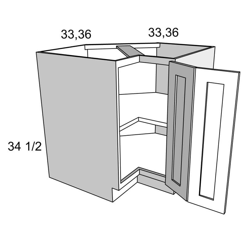 Diagonal Corner Base