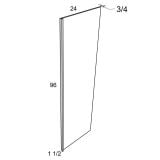 REPV3096 - Moonlit Mist - Refrigerator End Panel - 1-1/2"W x 96"H x 30"D (Panel Width 1/2")